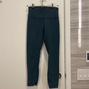 Lululemon Thick Legging Dark Green